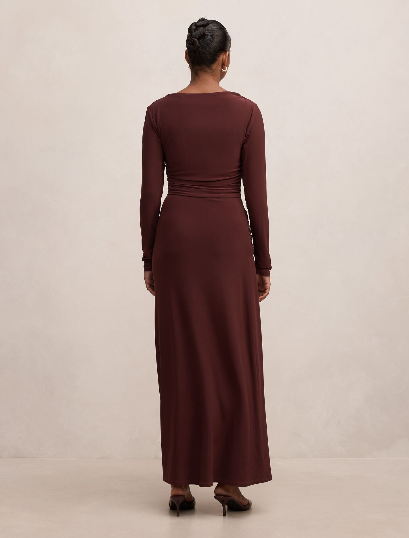 Kingsley Petite Hardware Jersey Midi Dress Forever New