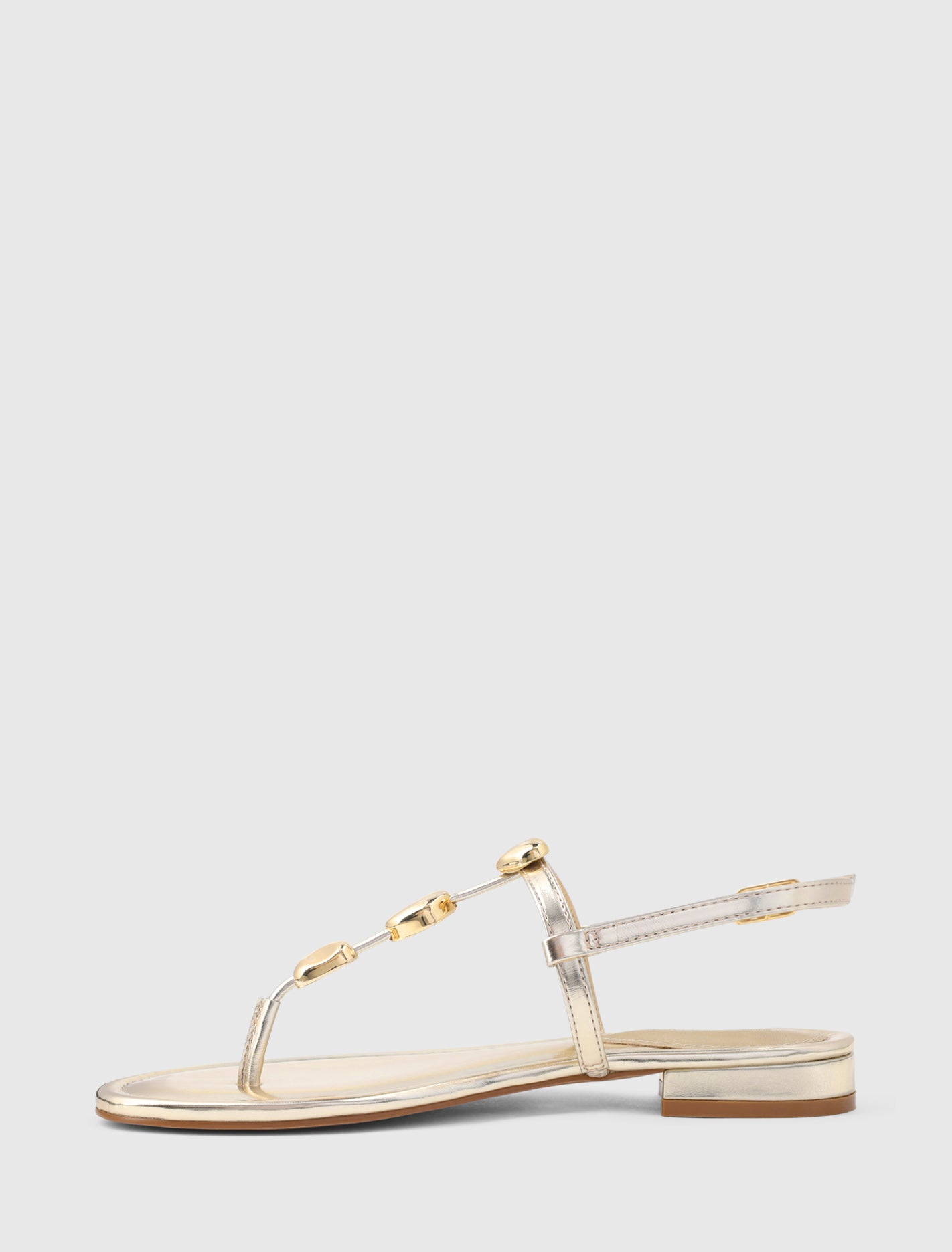 Fiona 2 Irregular Shaped Trim Flat Sandal Forever New