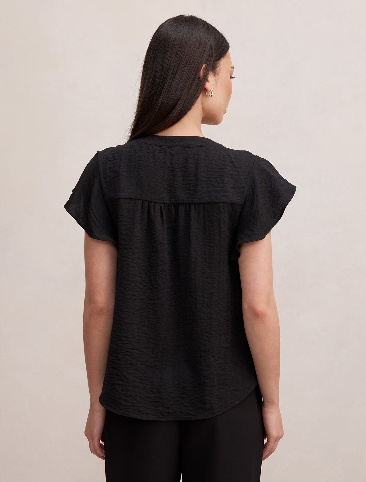 Cecilia Flutter Sleeve Blouse Forever New