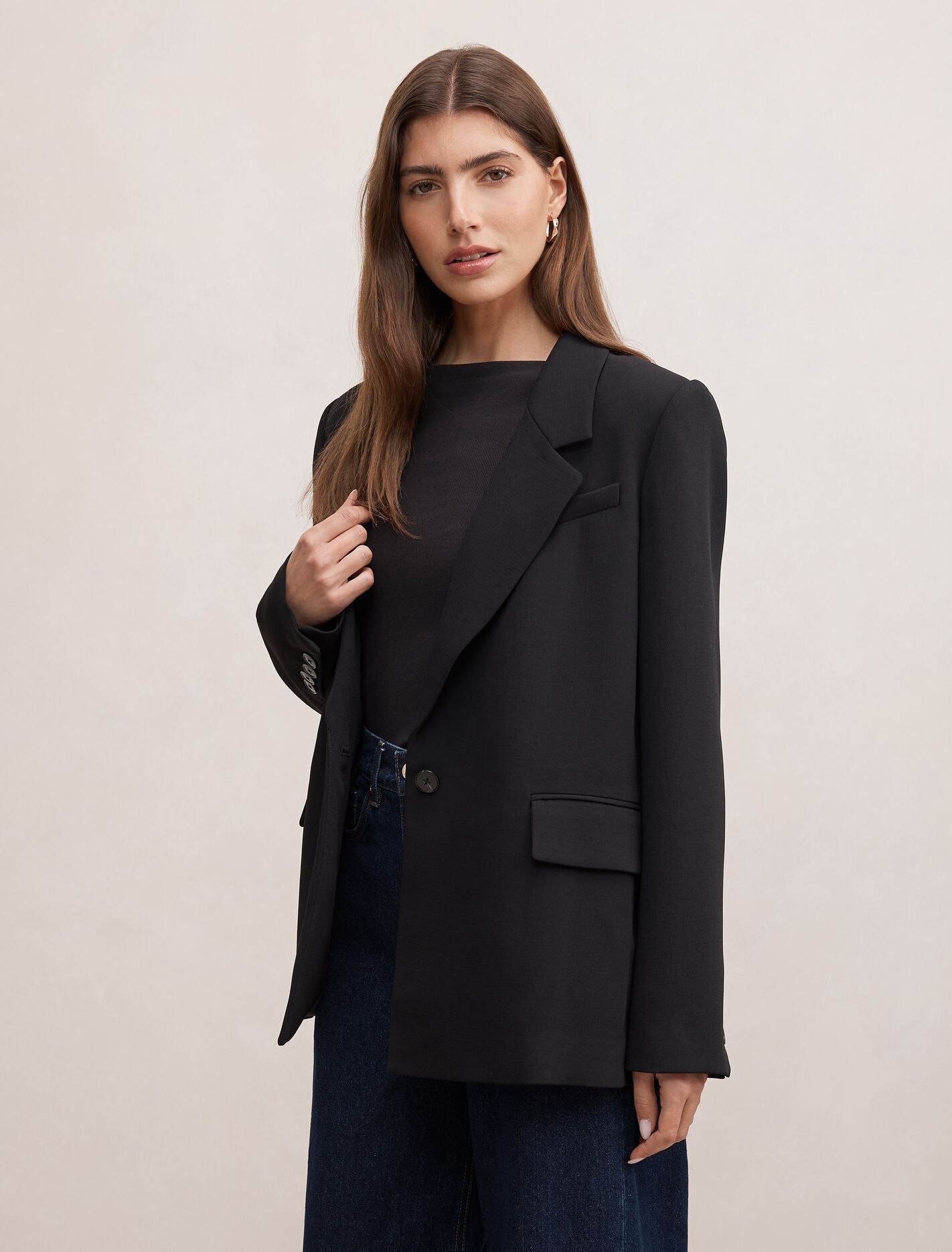 Demi Single Breasted Blazer Forever New