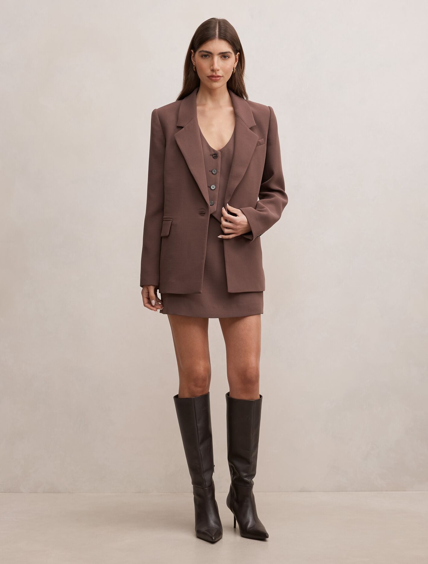 Demi Single Breasted Blazer Forever New
