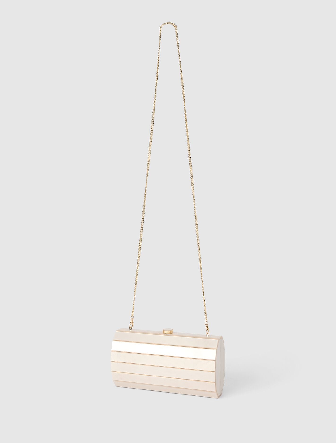 Abbey Acrylic Rectangular Clutch Forever New