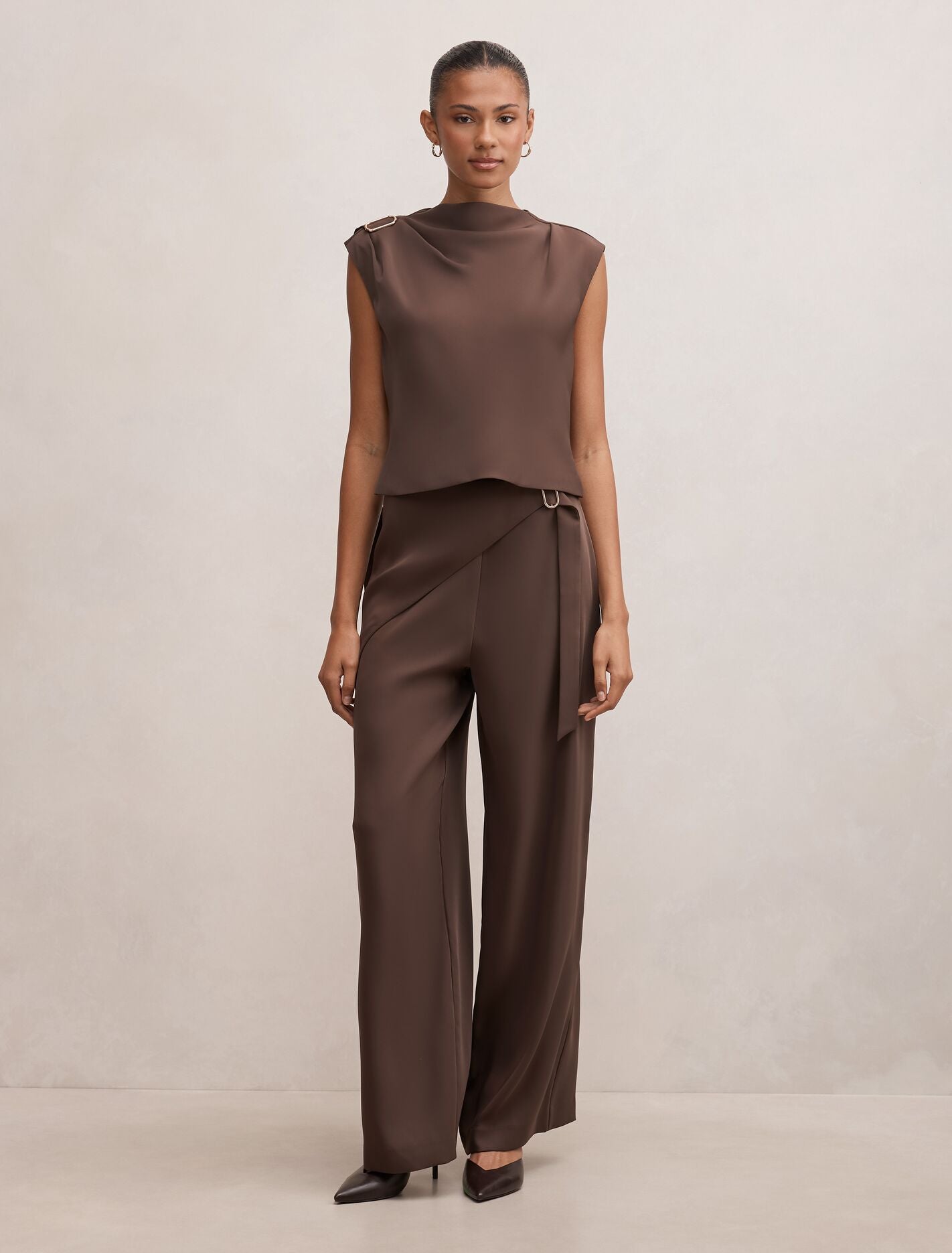 Kris Gold Hardware Detail Top Forever New