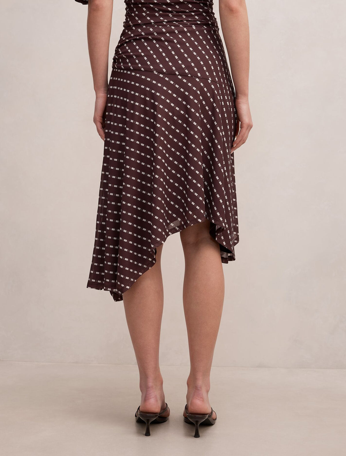 Polly Hanky Hem Midi Skirt Forever New