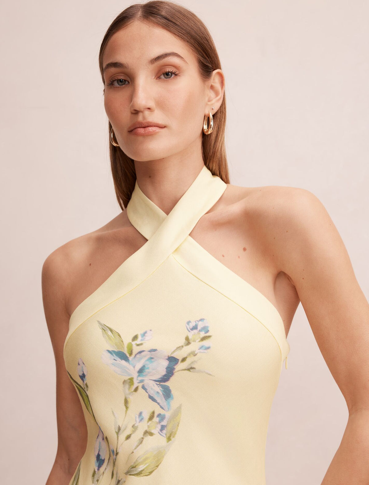 Tabitha Halter Neck Midi Dress Forever New