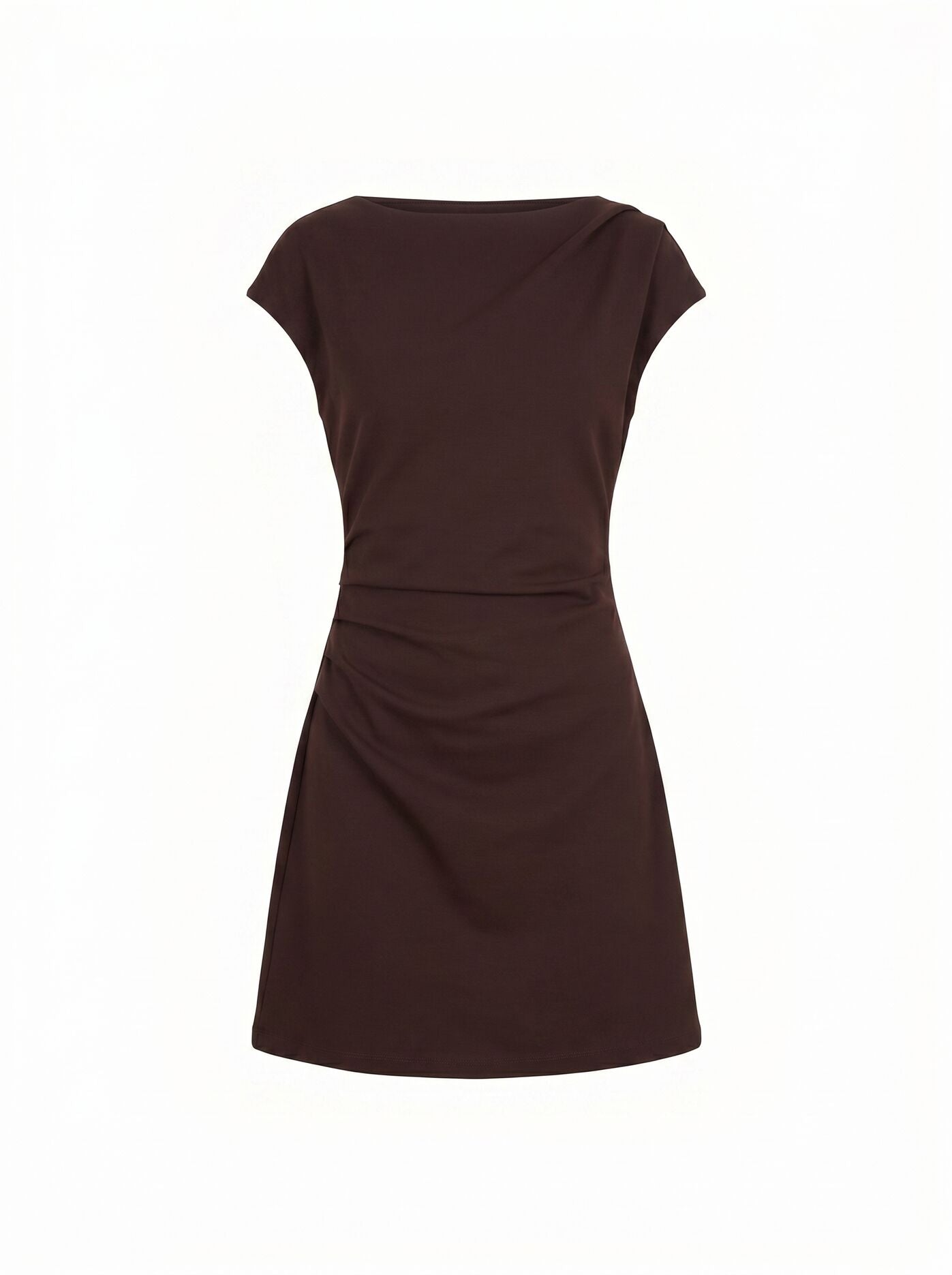 Carly Petite Sleeveless Tuck Mini Dress Forever New