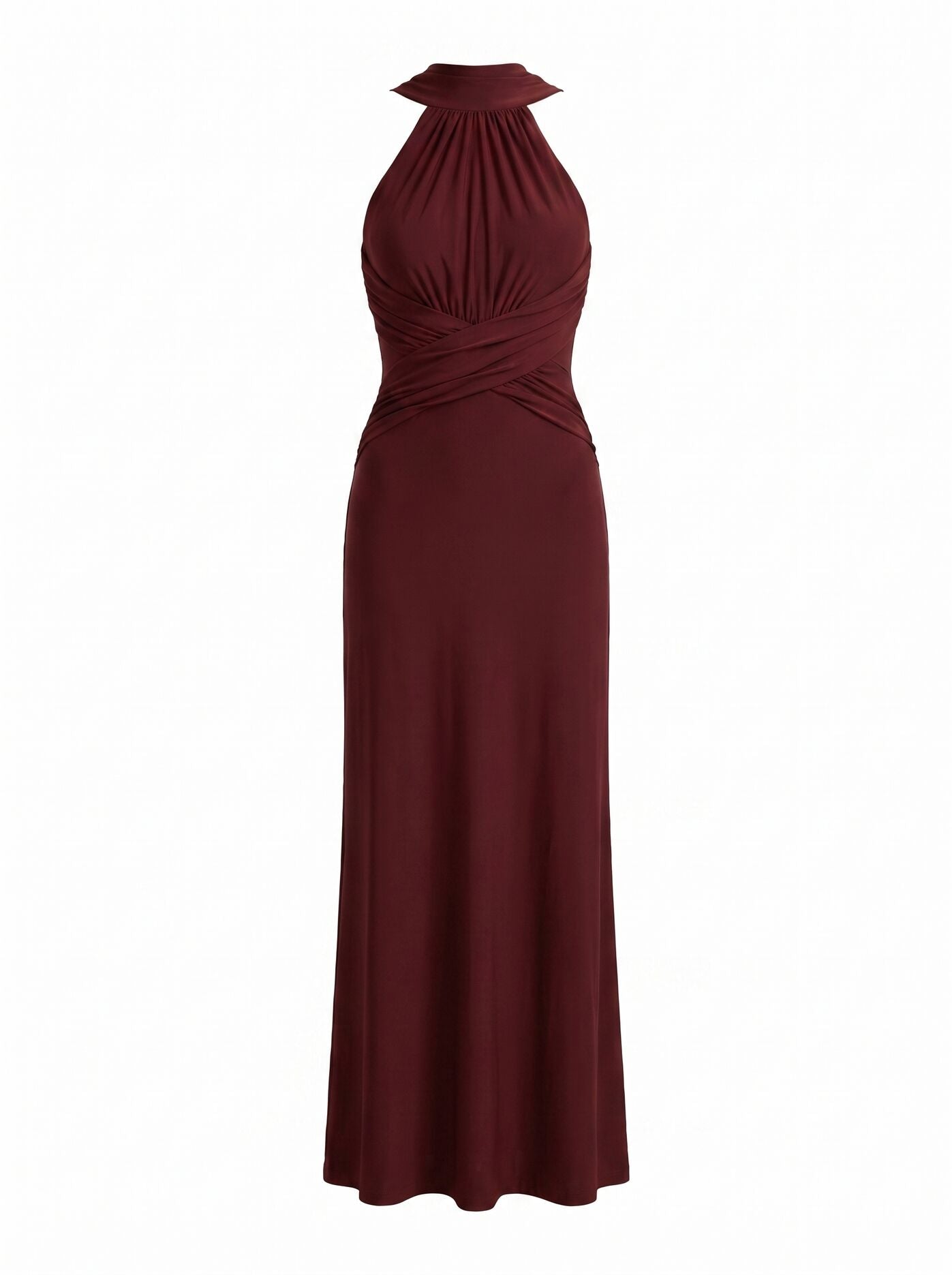 Rosalba Gathered Panel Maxi Dress Forever New