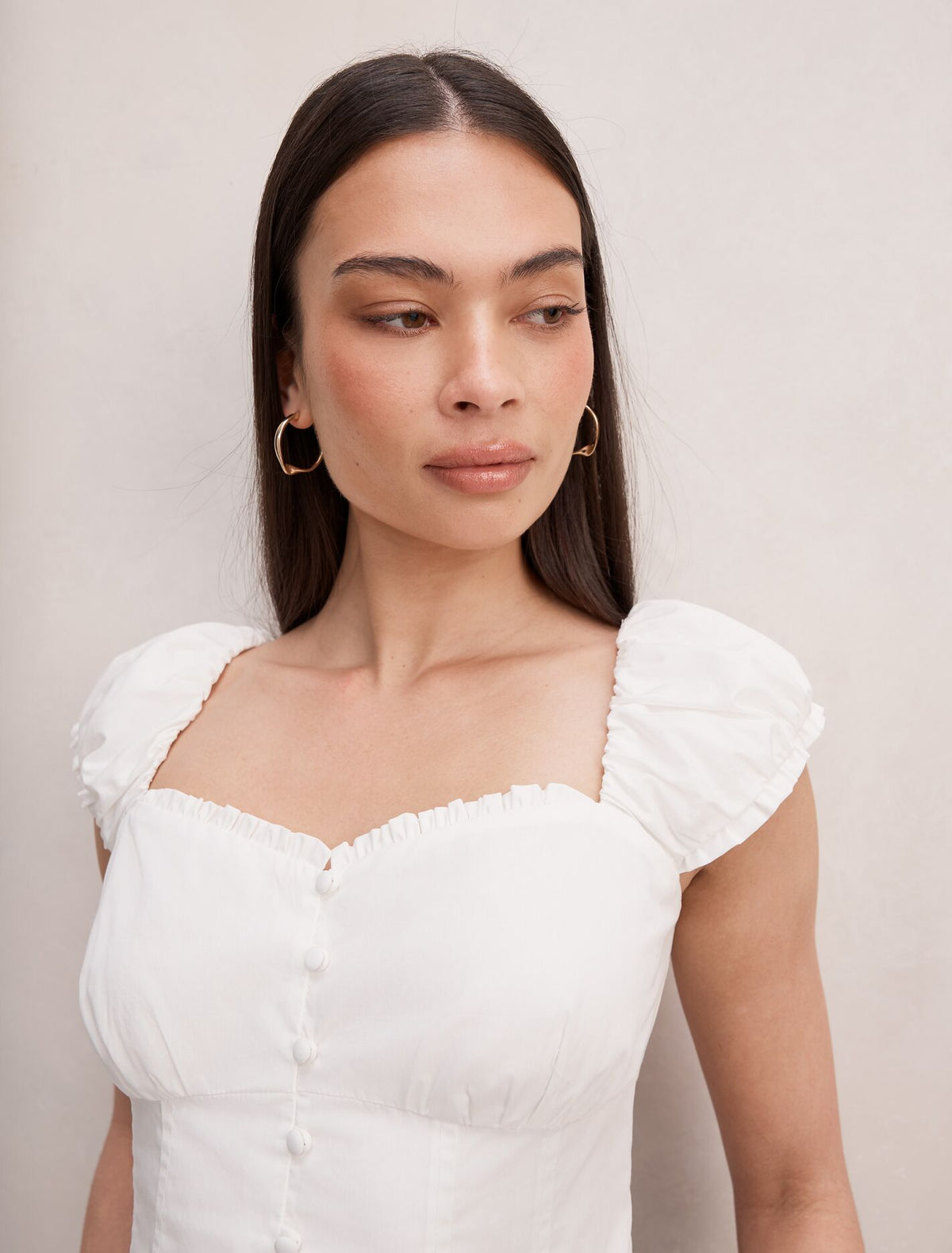 Alice Cotton Button Top Forever New
