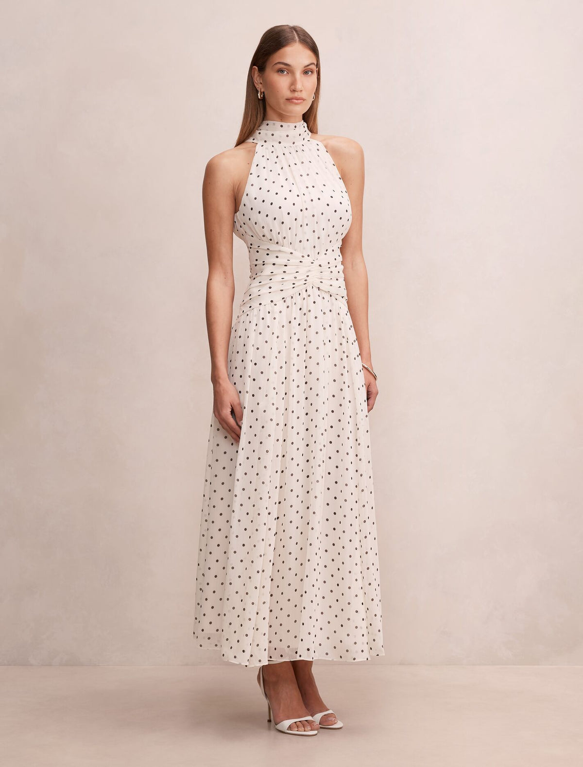 Marianna Draped Scarf Maxi Dress Forever New