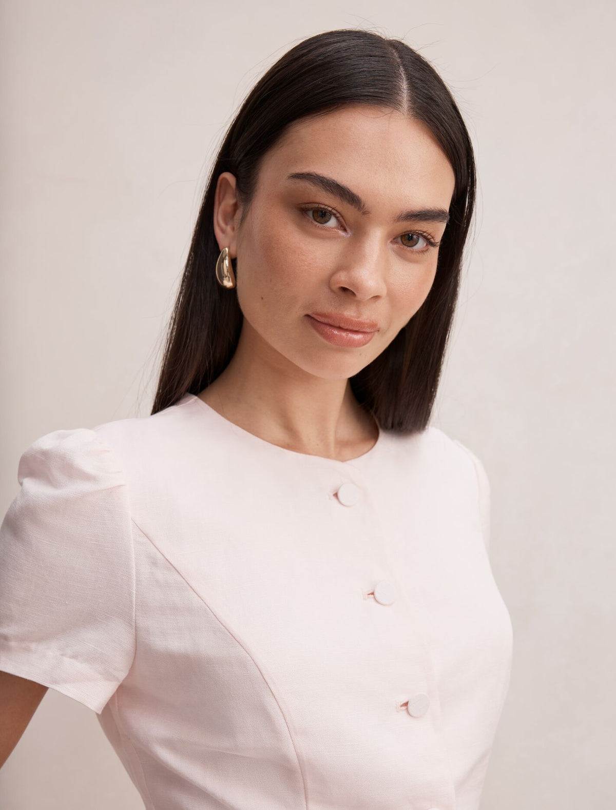 Cartia Button Down Top Forever New