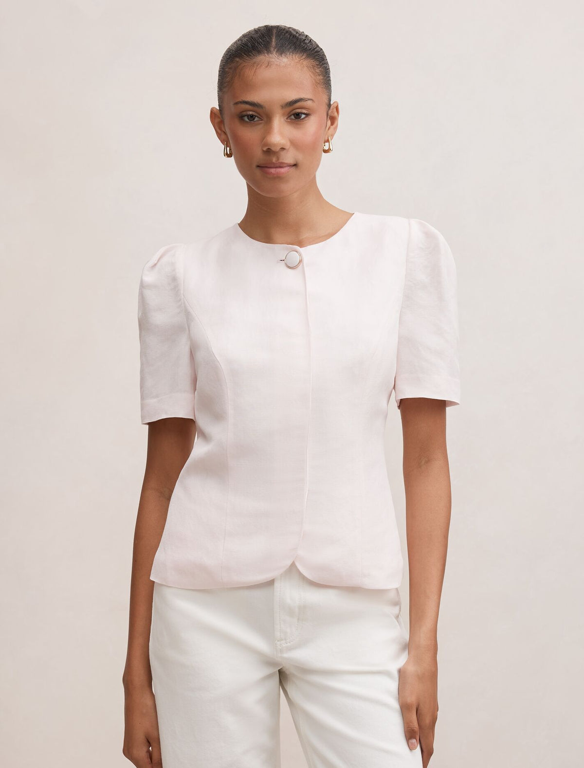 Cartia Button Down Top