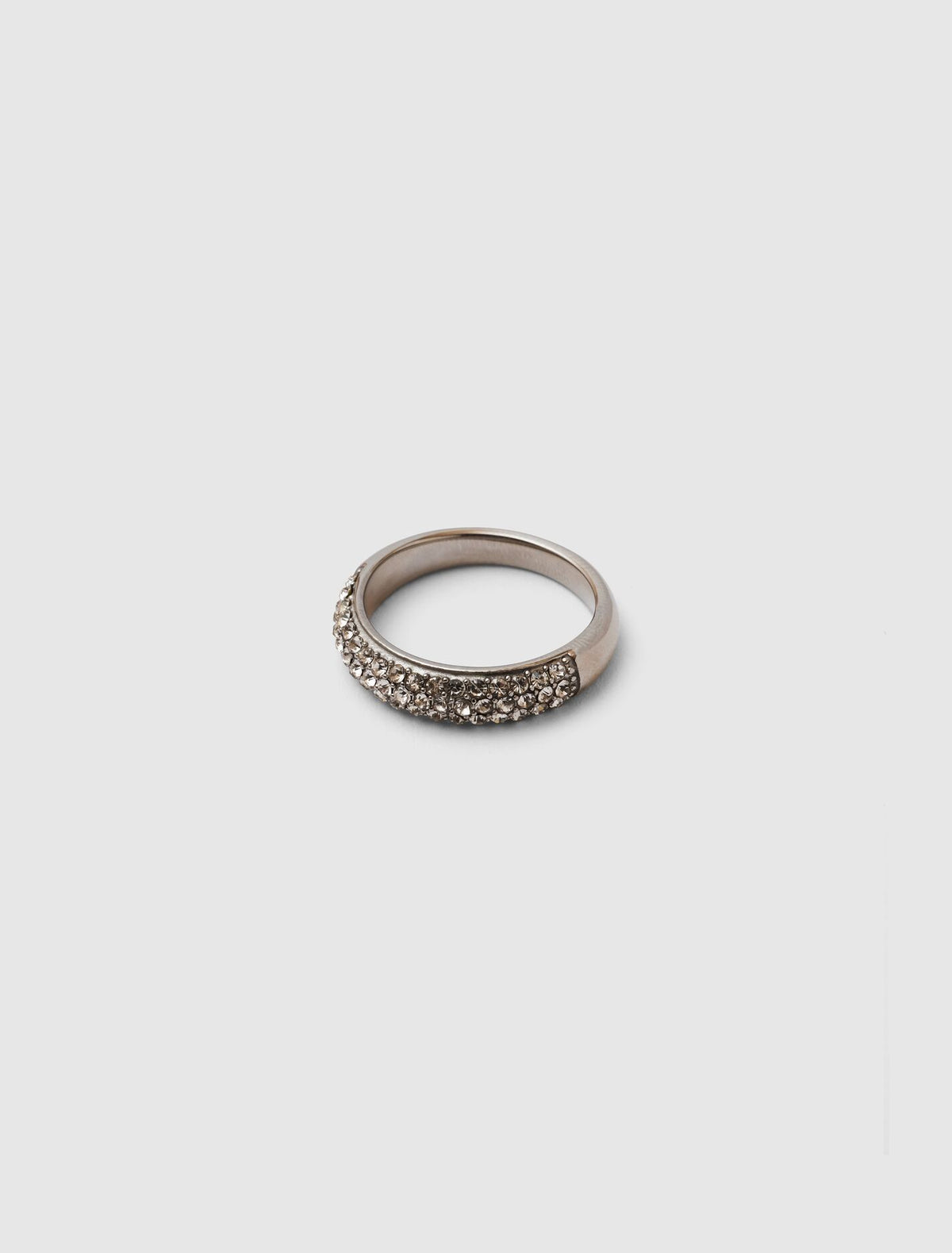 Connie Waterproof Stone Ring Silver Plated Forever New