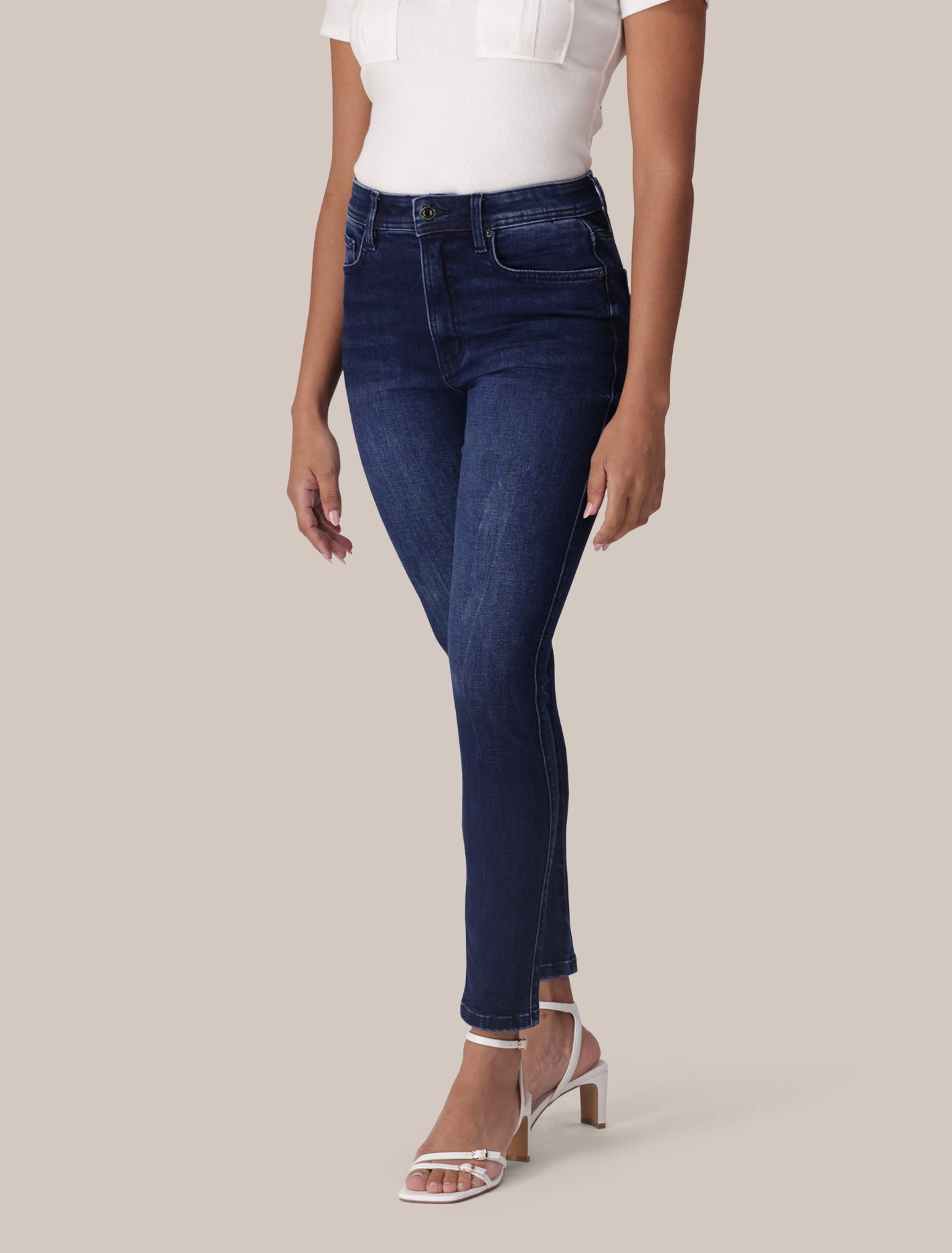 Ashley Mid-Rise Skinny Jeans Forever New