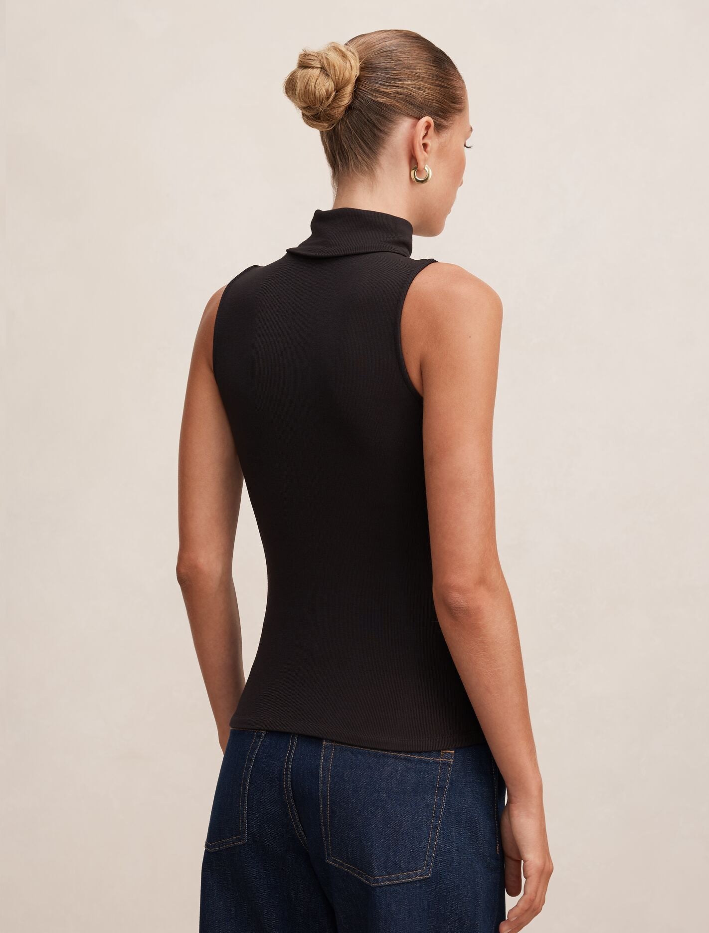 Kate Roll Neck Tank Top Forever New