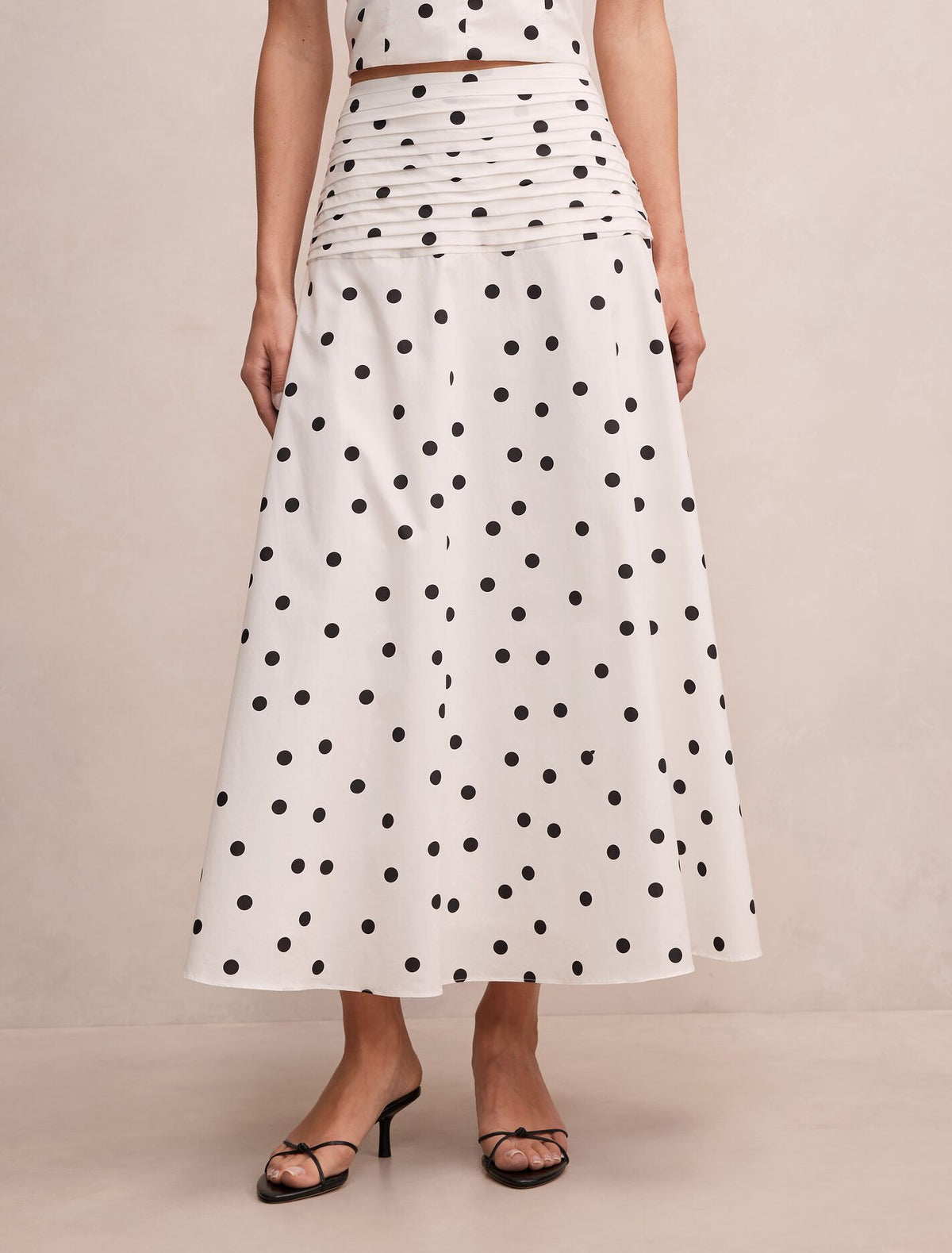 Magnolia Polka Dot Skirt Marseille Spot Co-Ord Forever New