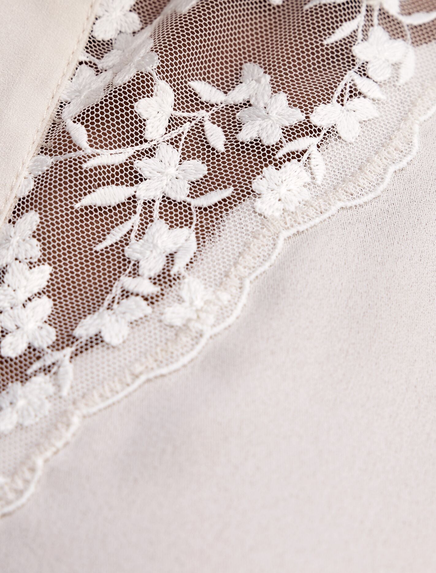 Hannah Lace Trim Shirt Forever New