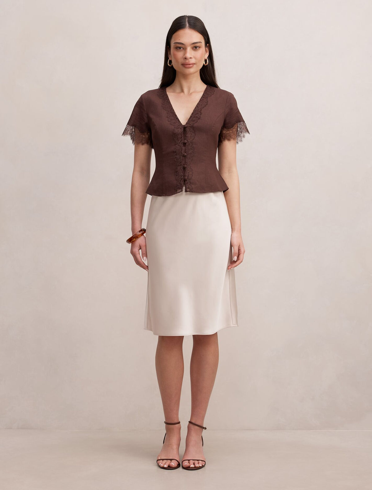 Selena Satin Skirt Forever New