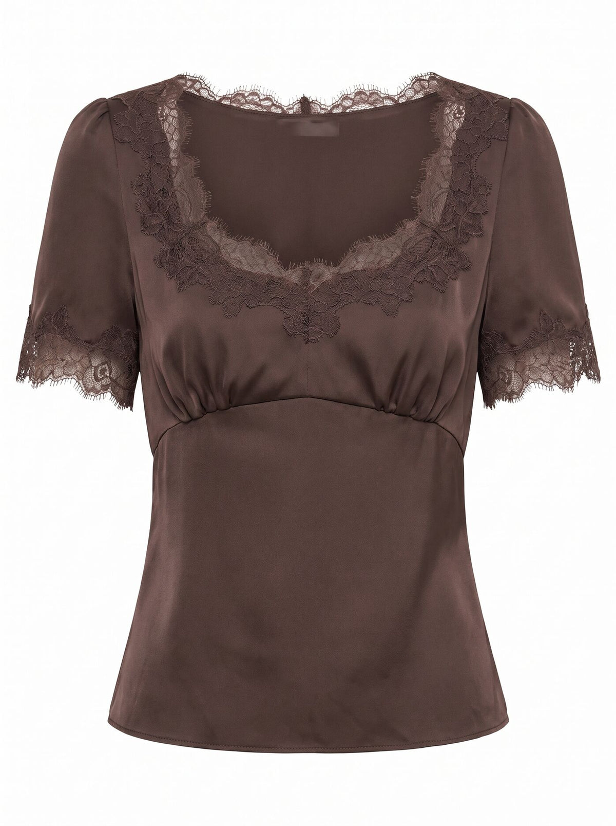 Juliette Lace Trim Top Forever New