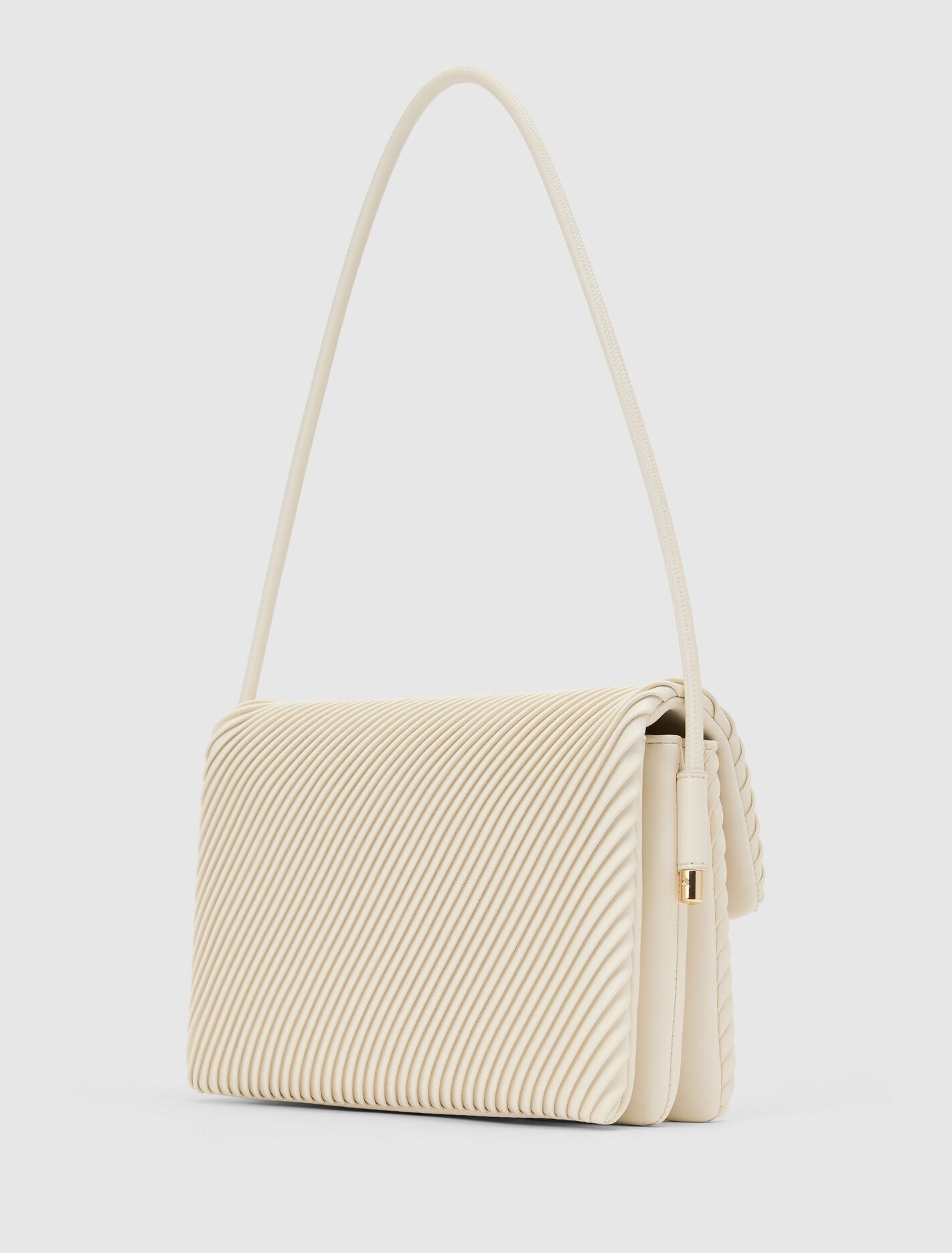 Philippa Pleat Shoulder Bag Forever New