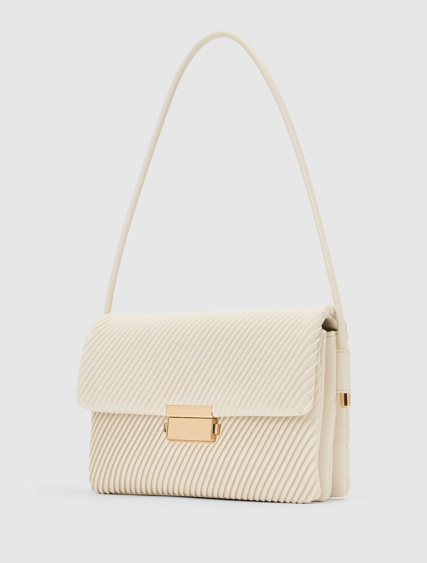 Philippa Pleat Shoulder Bag Forever New
