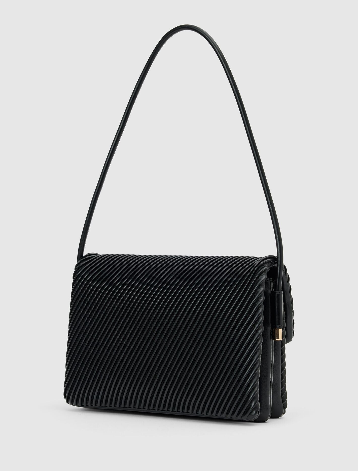 Philippa Pleat Shoulder Bag Forever New