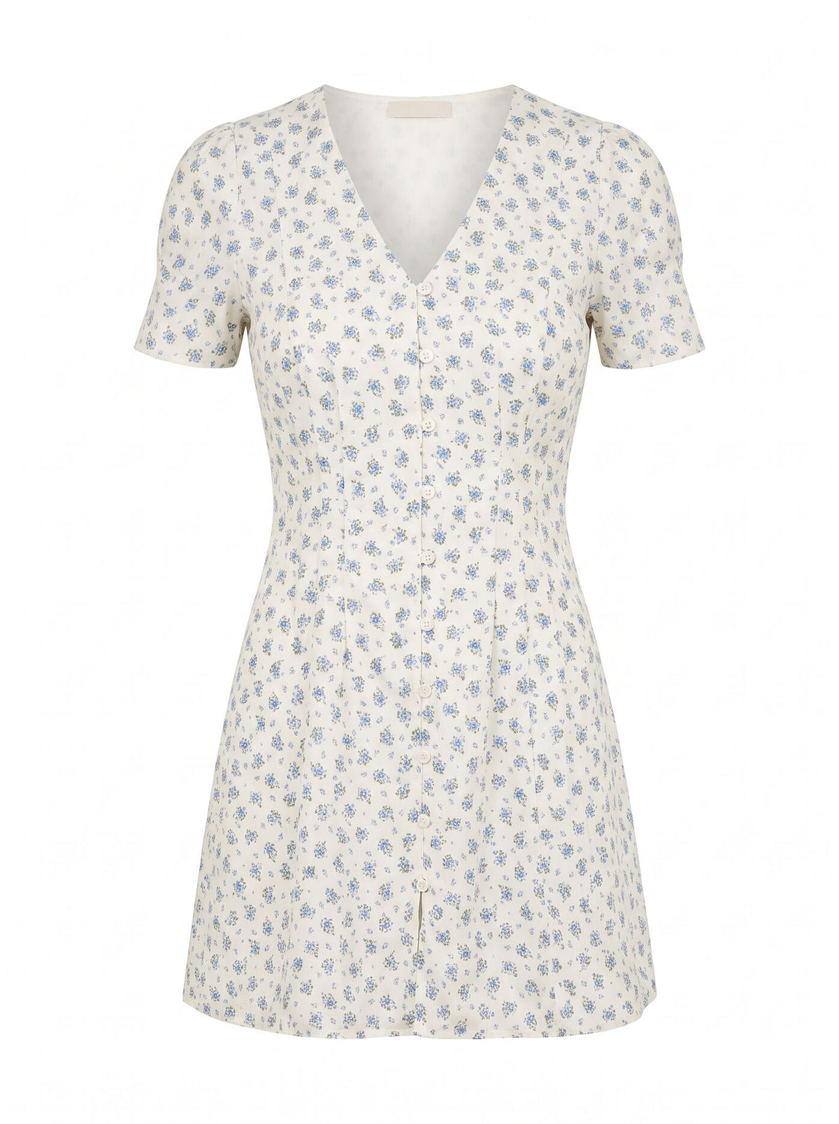 Saffia Pintuck Linen Mini Dress
