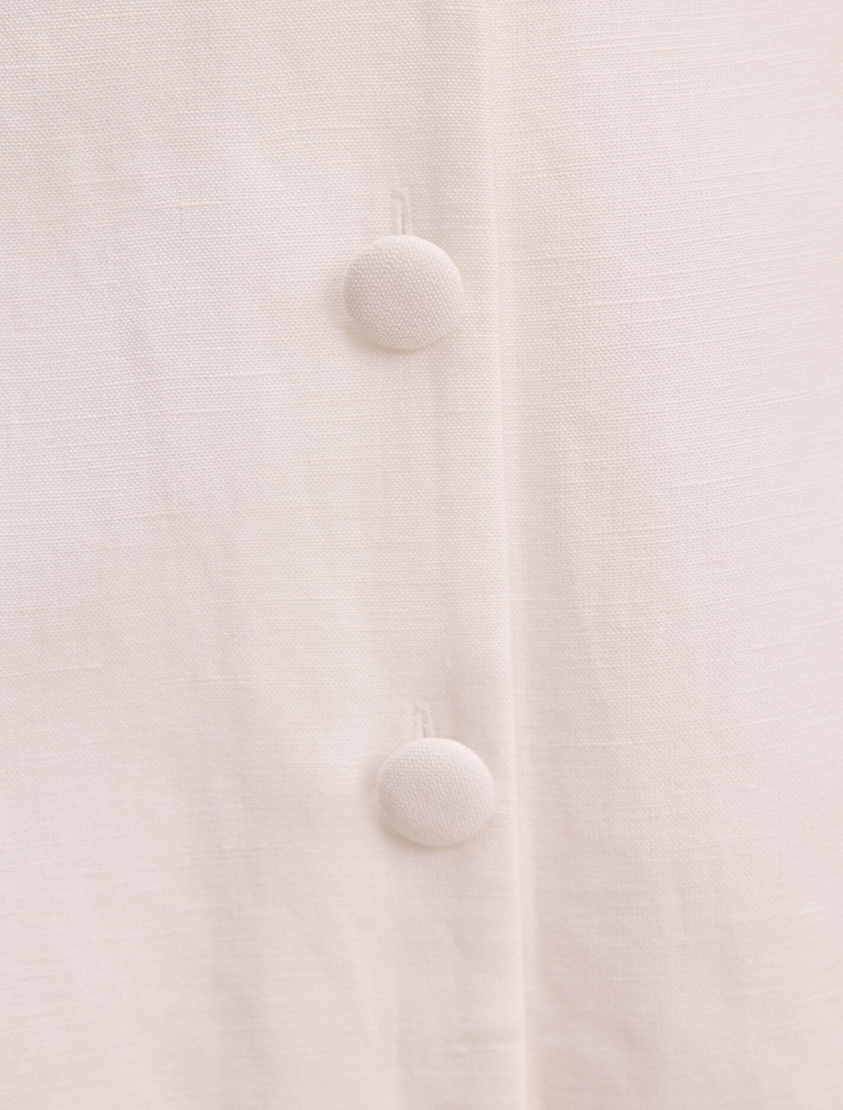 Elinda Button Up Linen Mini Dress Forever New