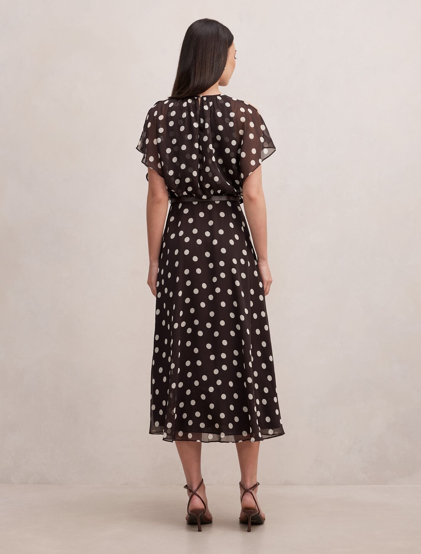 Dalton Flutter Sleeve Midi Dress Forever New