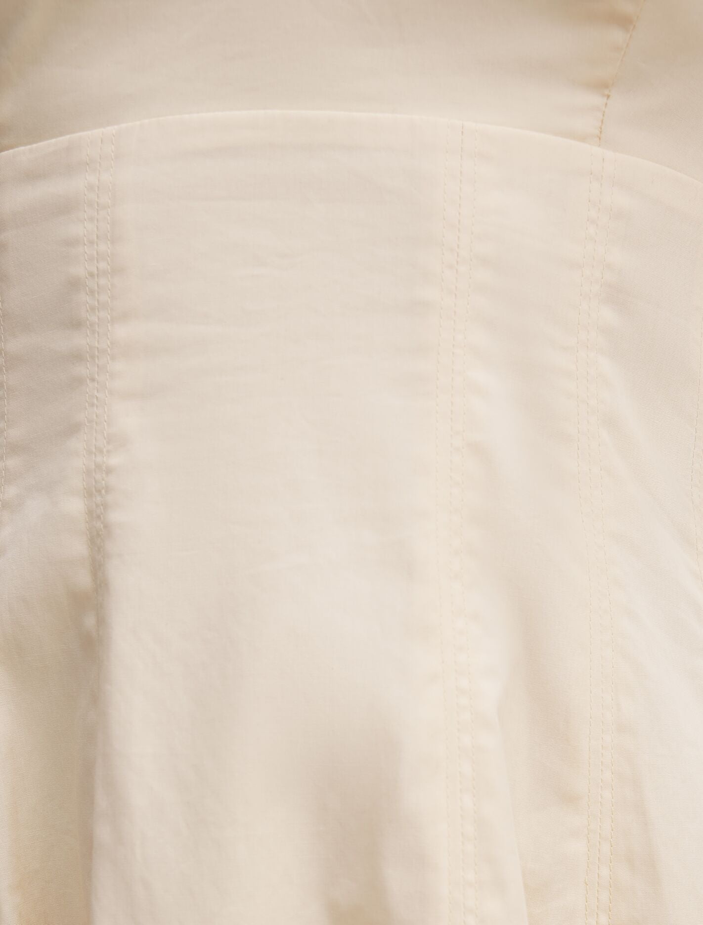 Chessy Seamed Cotton Midi Dress Forever New