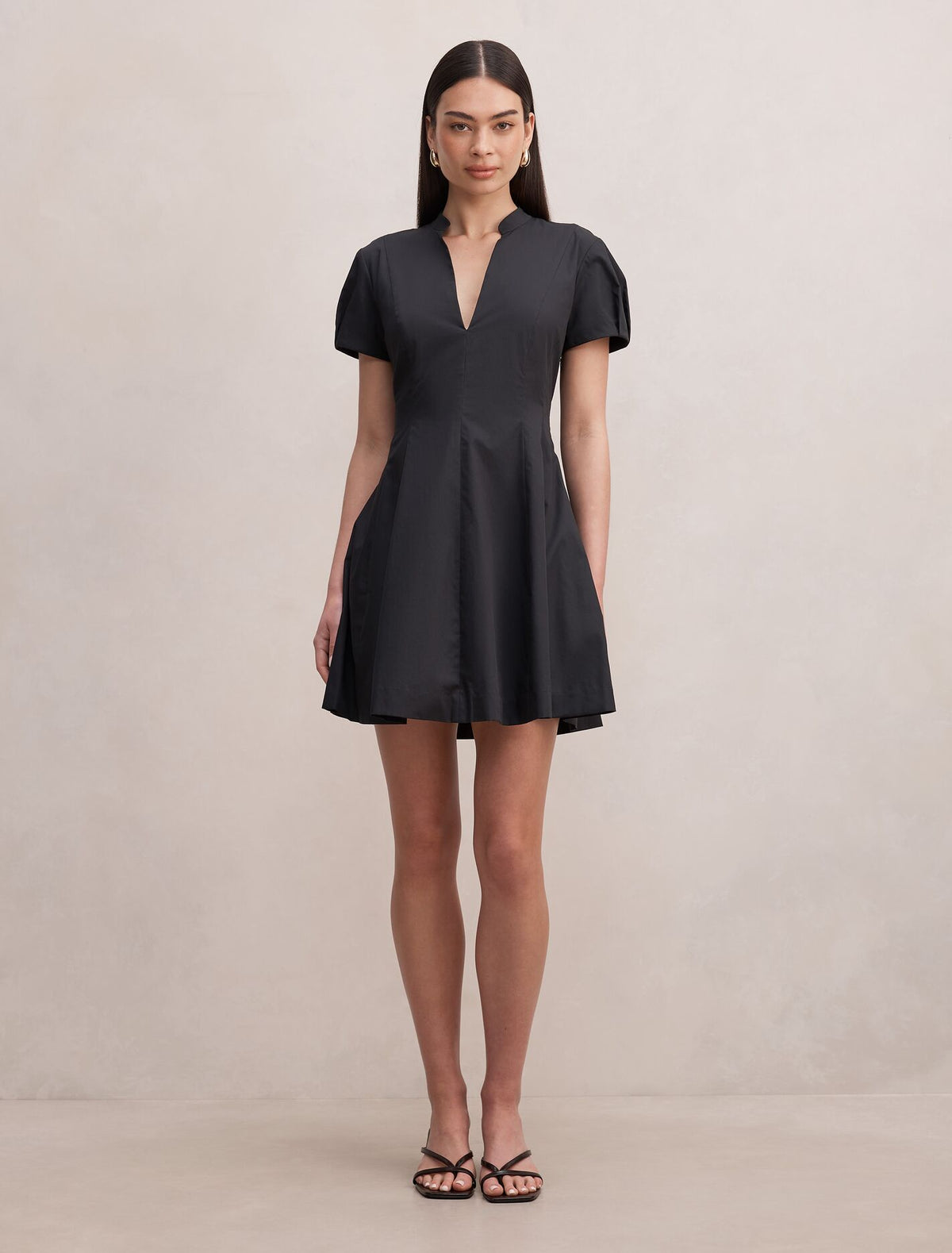 Clover Puff Sleeve Mini Dress Forever New