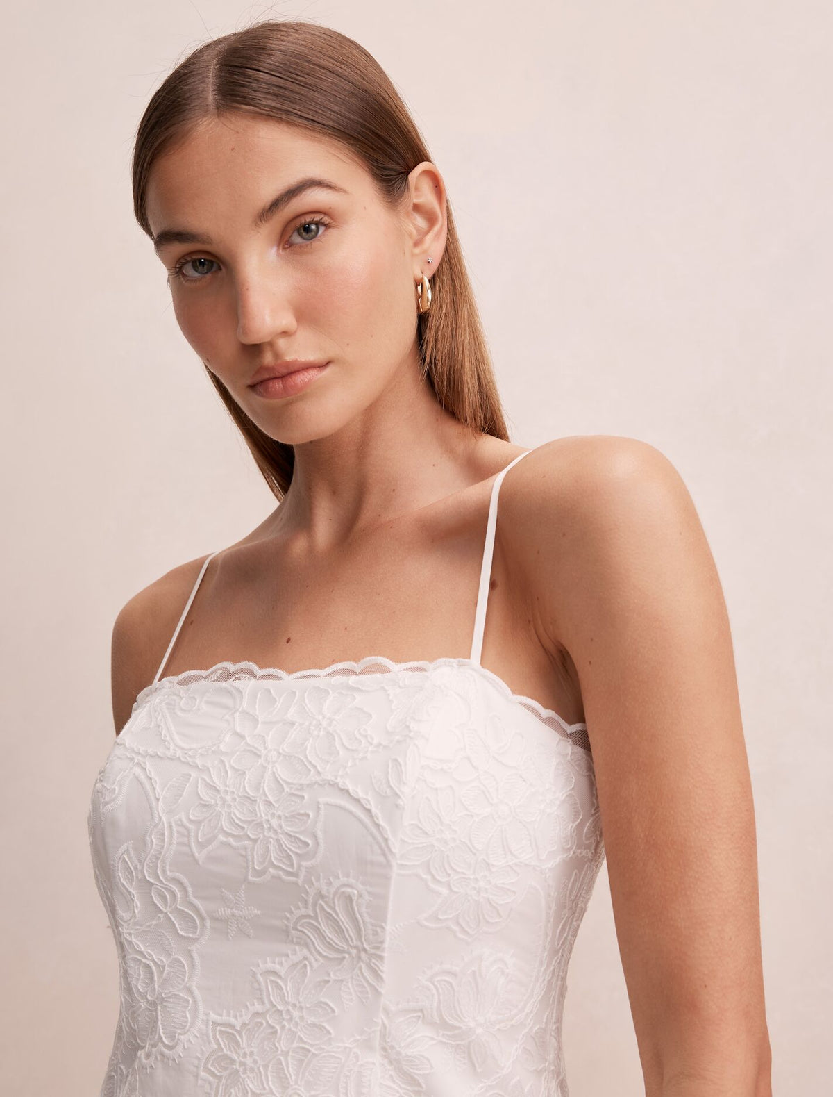 Annika All Over Lace Mini Dress Forever New