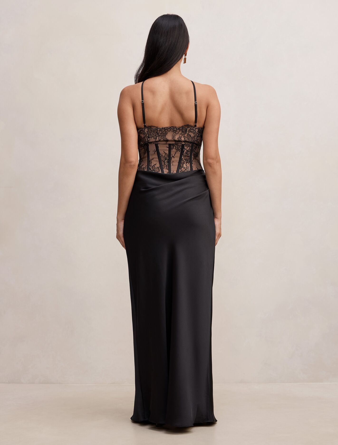 Nellie Lace Halter Maxi Dress Forever New