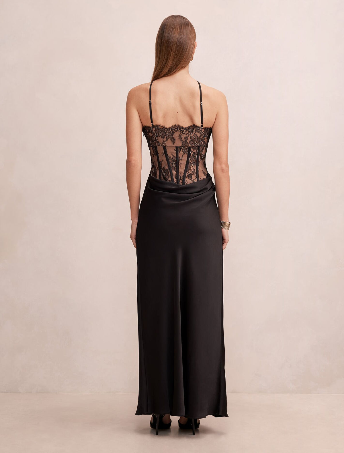 Nellie Lace Halter Maxi Dress Forever New