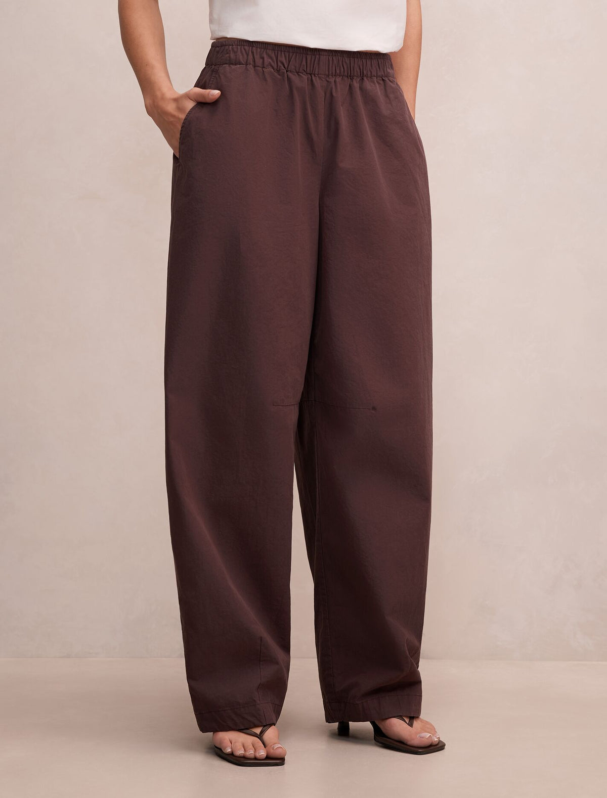 Rowan Barrel Leg Pants Forever New