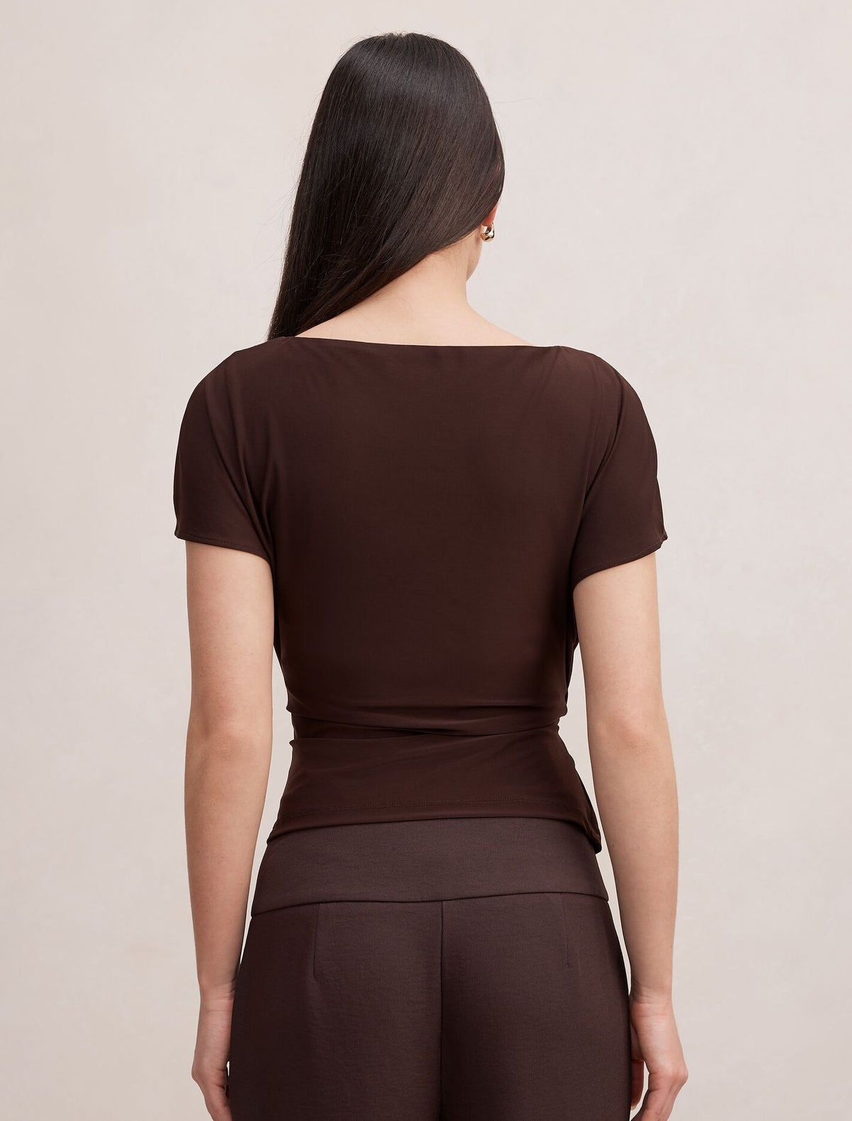 Celine Tie Detail Top Forever New