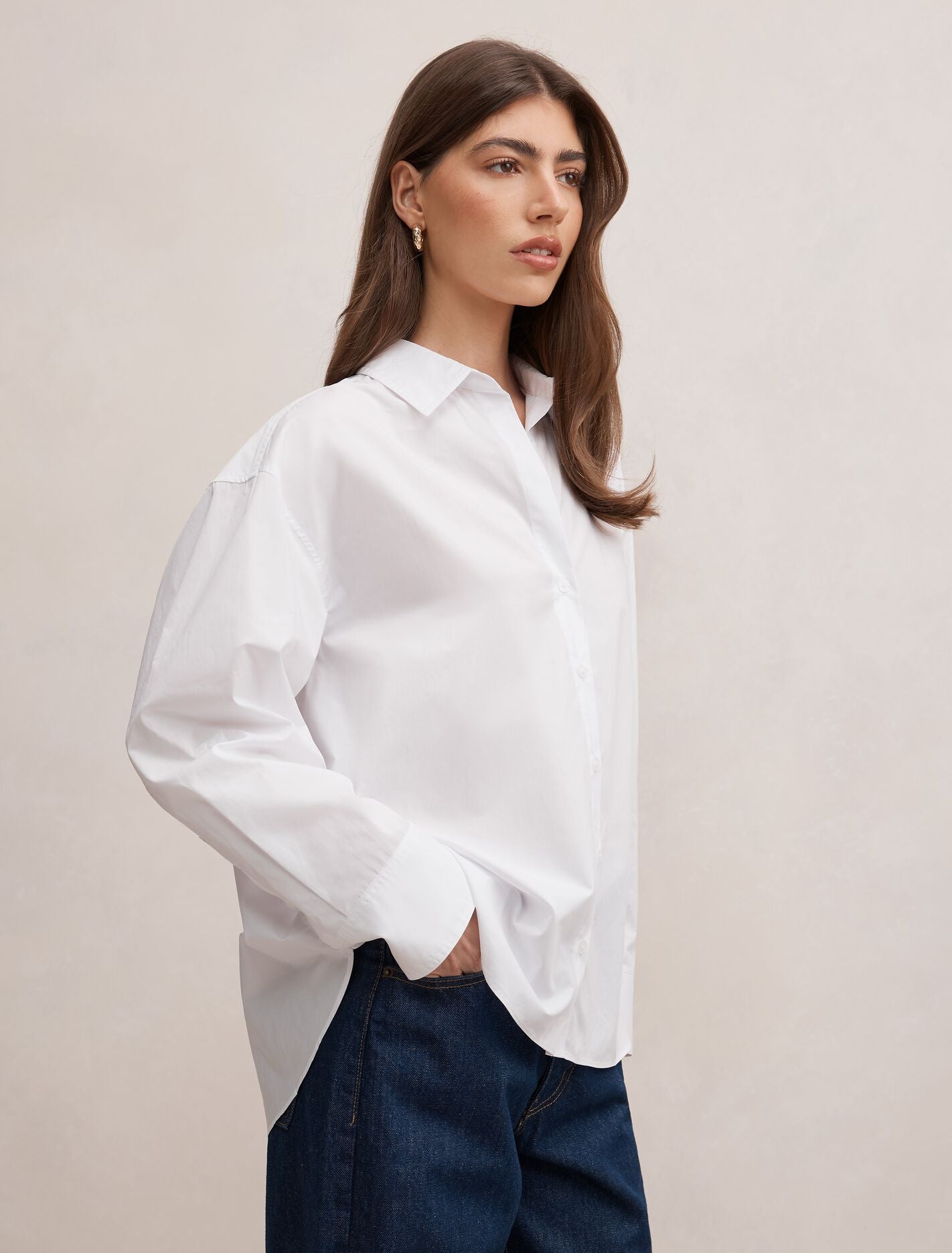 Ivie Oversized Shirt Forever New
