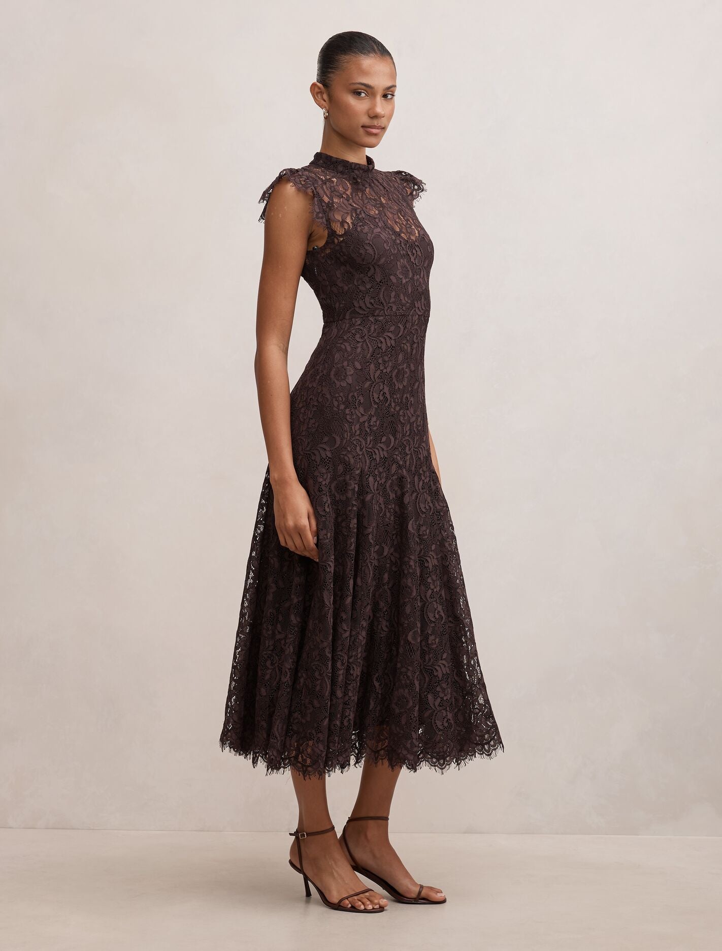 Arielle Lace Midi Dress Forever New