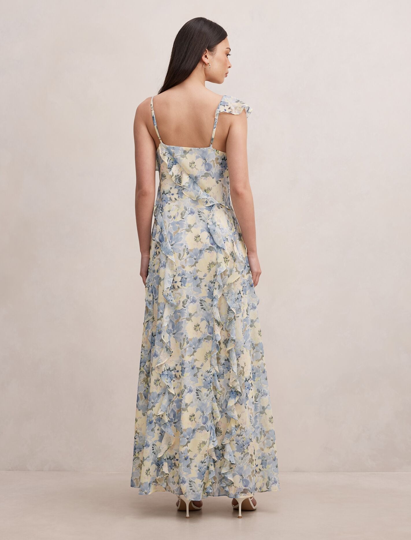 Lorenze Ruffle Maxi Dress Forever New
