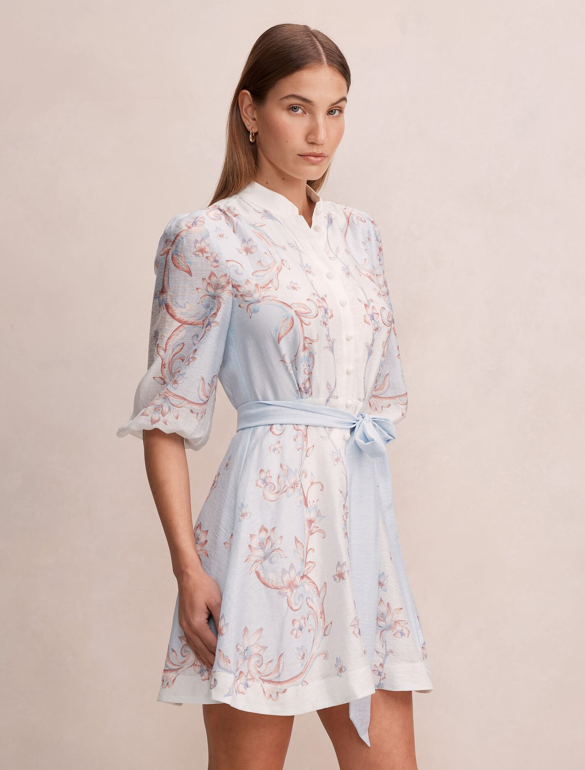Adi Print Mini Dress Forever New