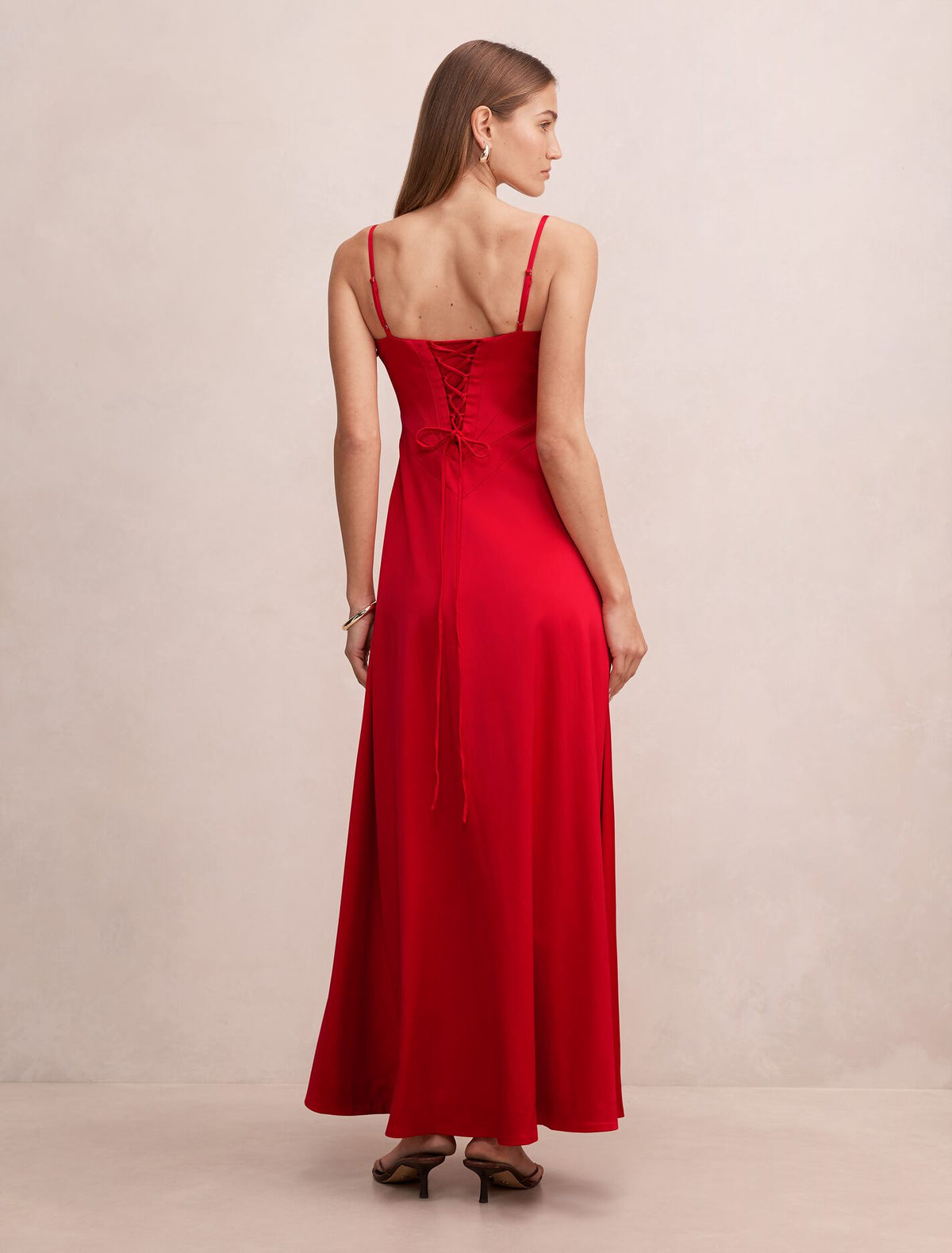 Hattie Corset Panelled Maxi Dress Forever New