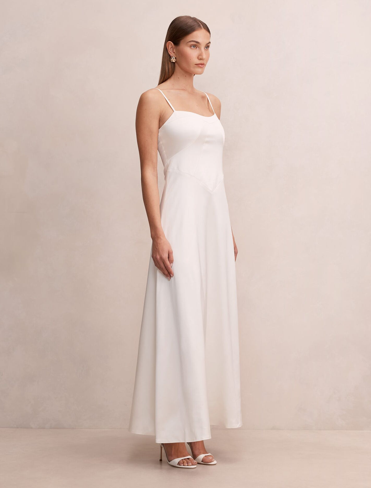 Hattie Corset Panelled Maxi Dress
