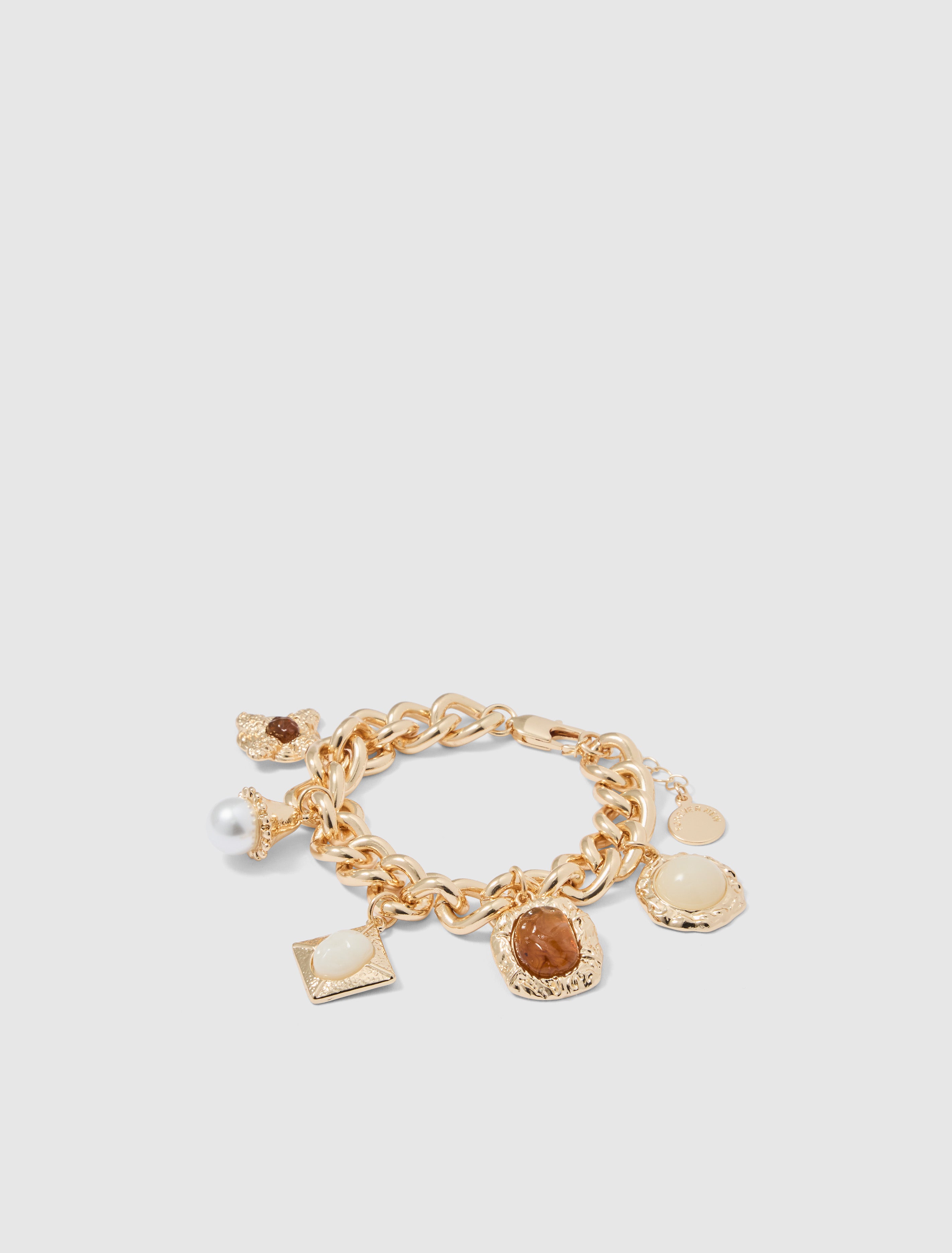 Signature Bridie Stone Charm Bracelet