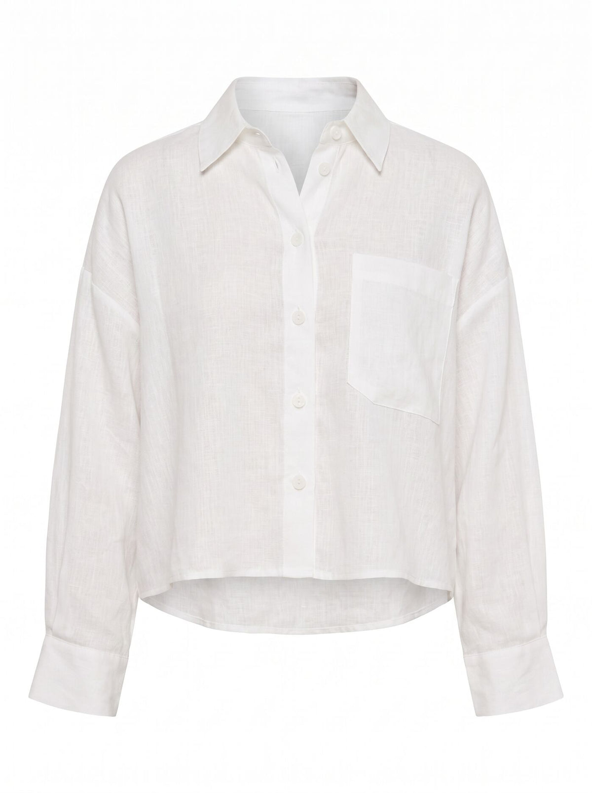 Bowie Cropped Shirt Forever New