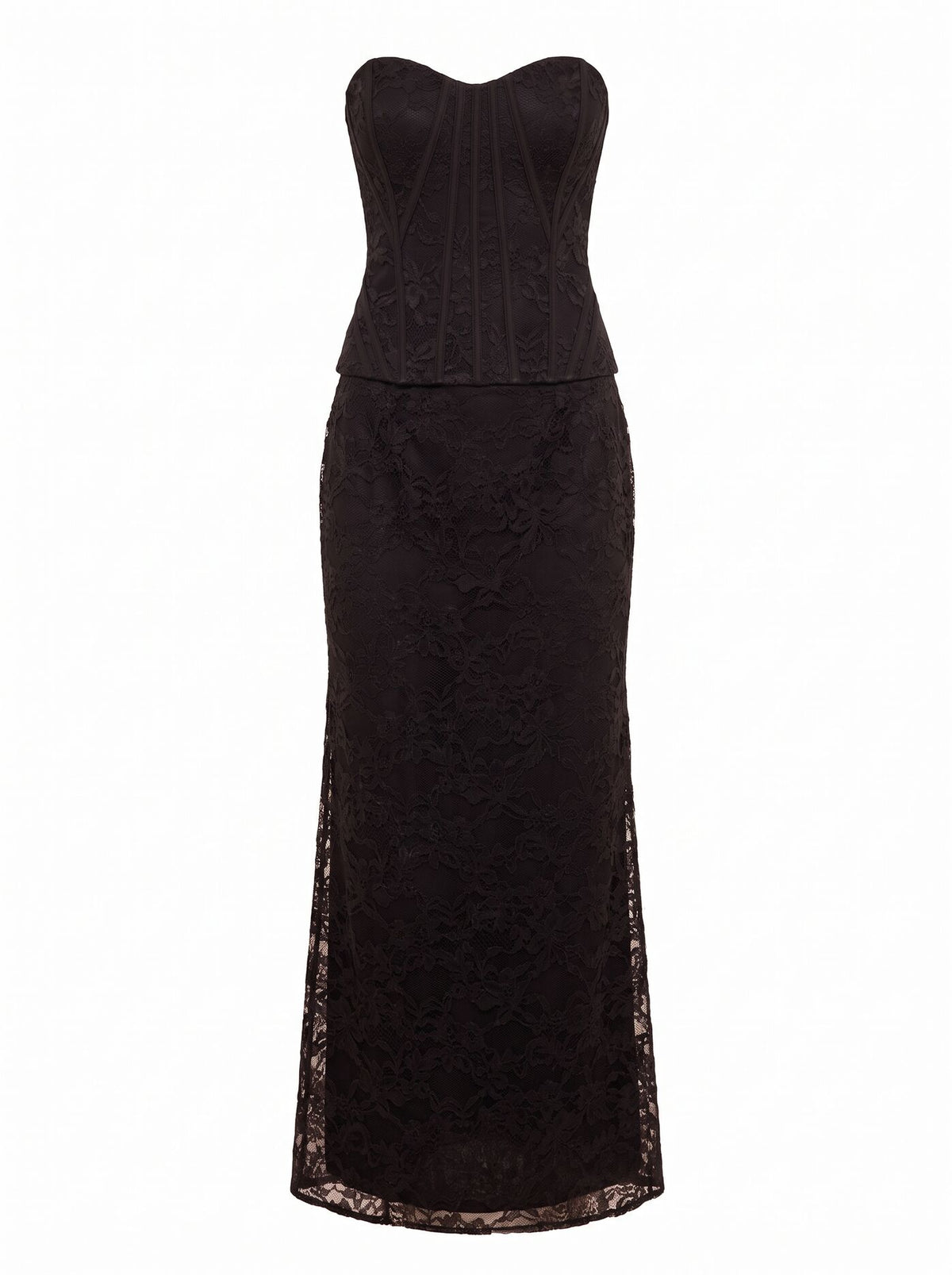 Myla Petite Corset Lace Maxi Dress