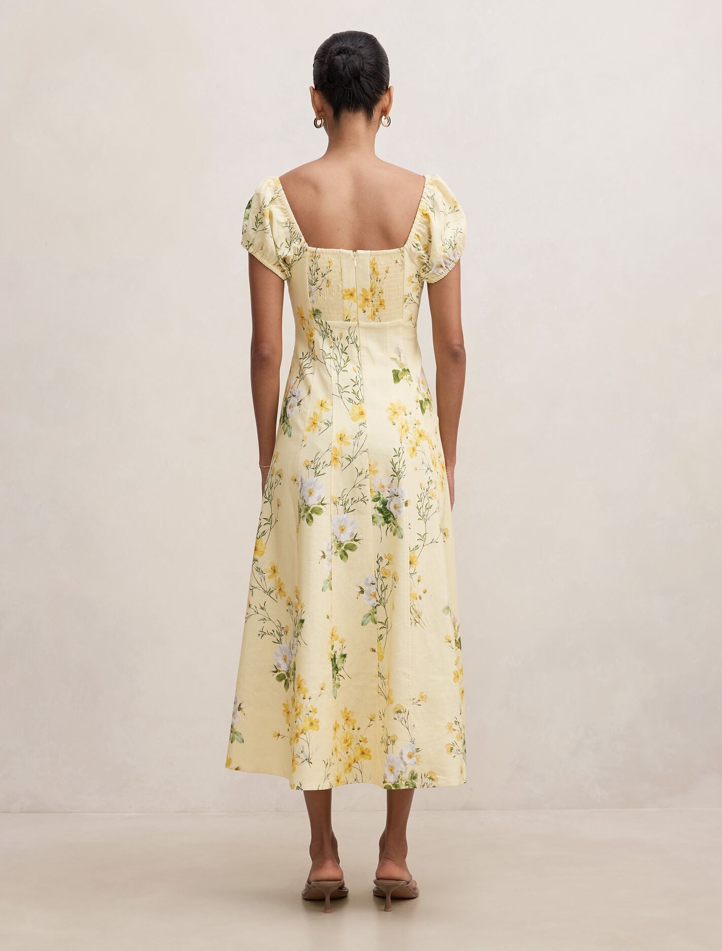 Sallie Petite Tie Front Midi Dress Forever New