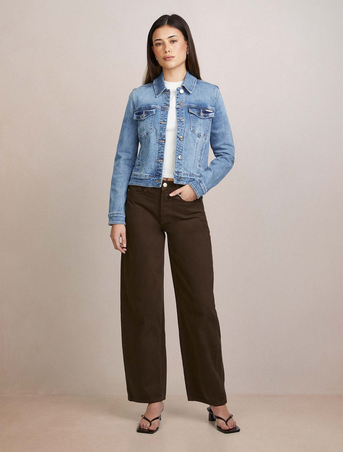 Anastasia Mid Trucker Jacket