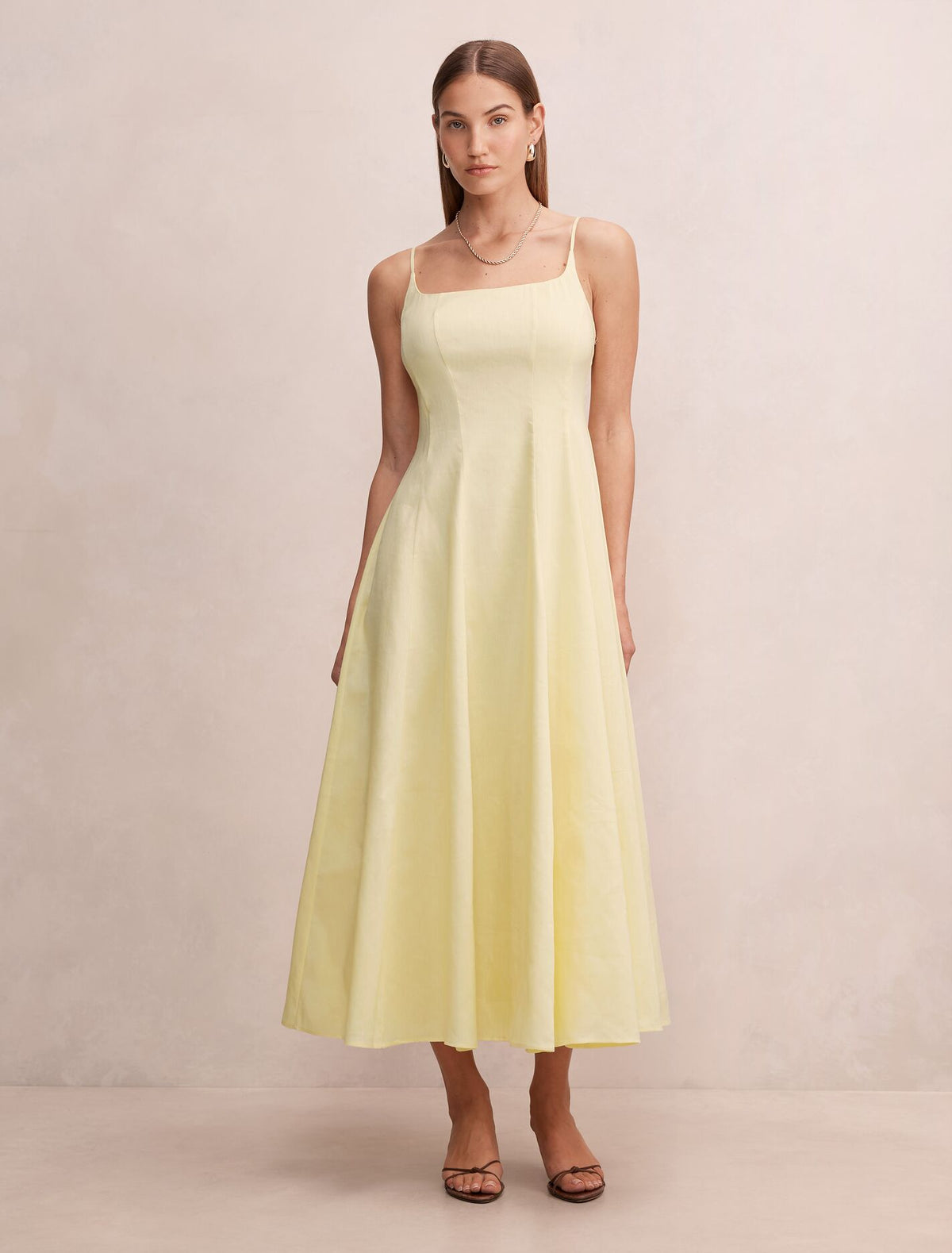 Emery Panel Midi Dress