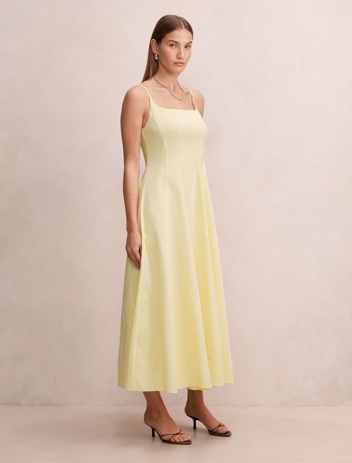 Emery Panel Midi Dress