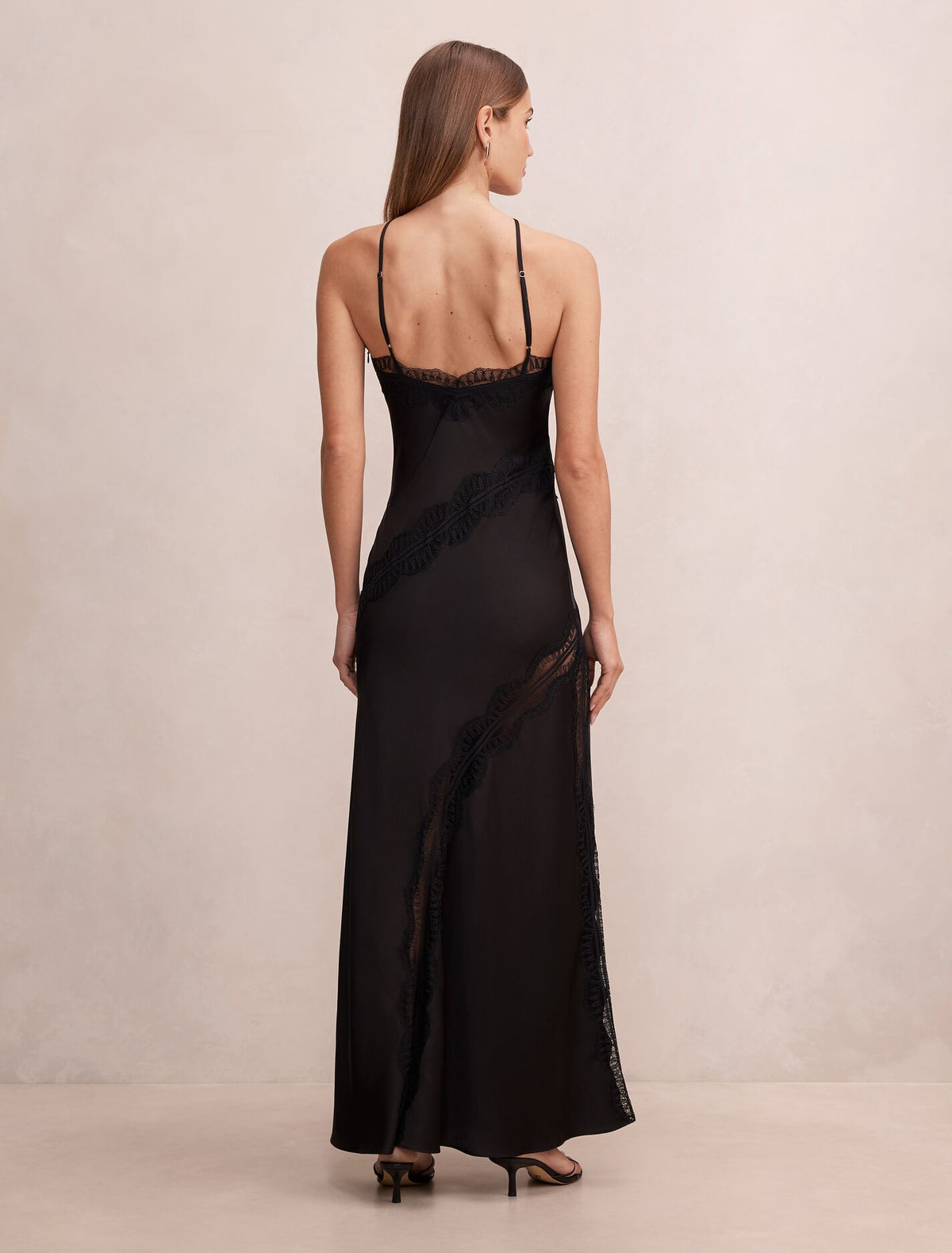 Cosette Lace Insert Maxi Dress Forever New
