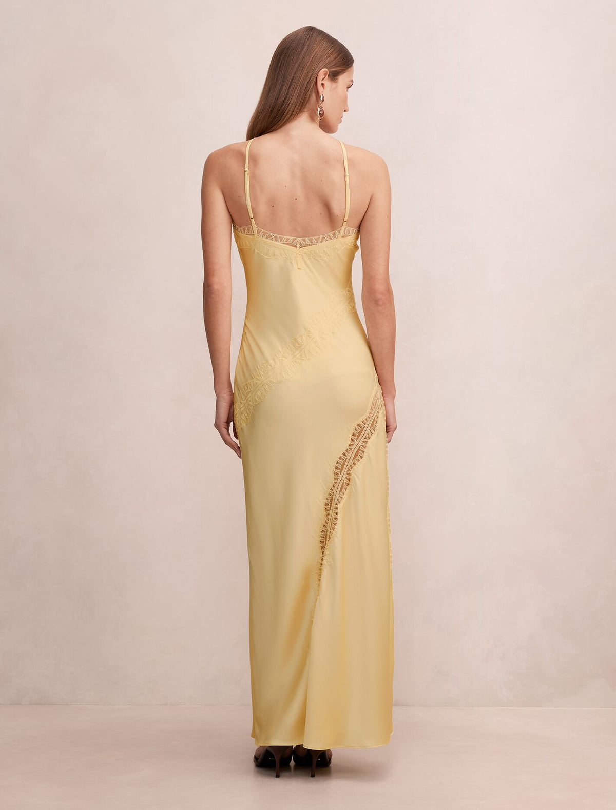 Cosette Lace Insert Maxi Dress Forever New